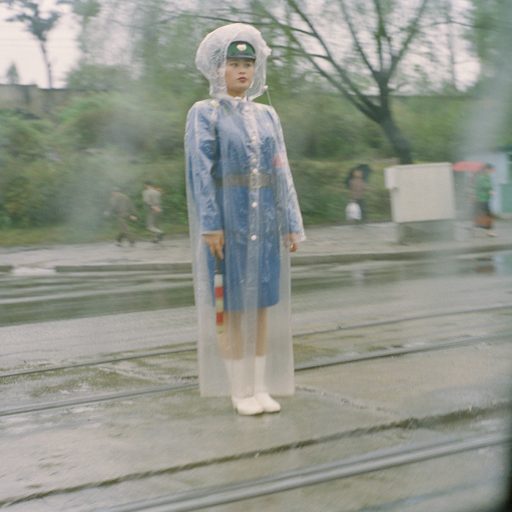A traffic policewoman, Pyongyang