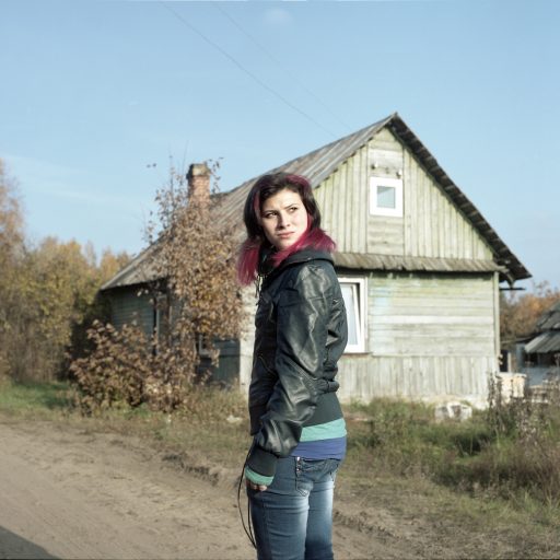 Daugapils, Latvia. Alina, 17, wants to stay. She is happy to live in Daugapils, even if many of her friends left.