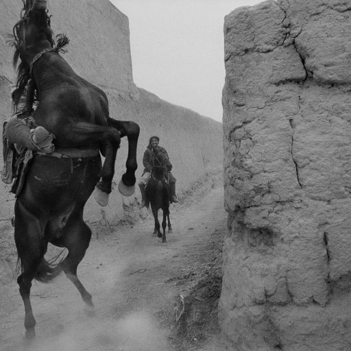 Hisarak. Balkh Province November 2004 

Horsemen of the village.