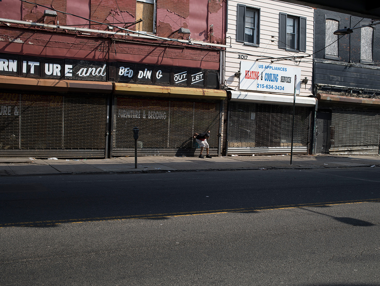 Year 2018 : Jérôme Sessini / Magnum Photos, for the project "Opioid Crisis" in USA — a plague that kills more than shooting or terrorism attacks.