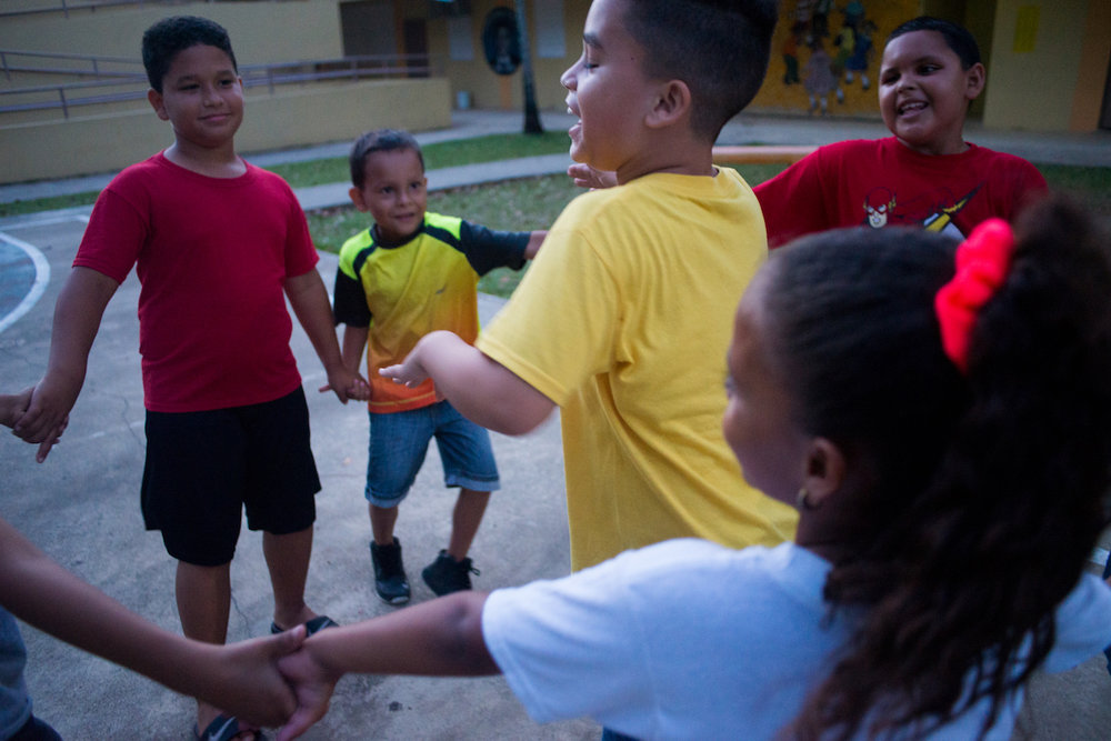  6/7/18 – Bayamón, Puerto Rico – The Puerto Rican Department of Education is closing 283 schools, and moving multiple schools into the same building, citing the past year’s drastic drop in enrollment as one of the primary reasons to lower the amount of schools, and instead increase the amount of students in each school. Students of special education schools are one of the groups to be most negatively affected by these closings, as the new schools may not offer the resources the students need and have access to at their current schools. (Sofie Hecht Photography) 