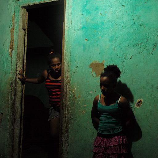Natalia, 14, and Victoria, 12, having a sister talk. Bahia, Brazil. 

The report explores the vestiges of trauma in the aftermath of slavery in Brazil and how they intersect with the present environment. Violent acts, such as those experienced in war or abuse, have an enormous impact on individuals mental health. Research indicates that the impact of trauma experienced by mothers influences the development of their children. The situation is encoded in the DNA passing on to the following generations, shaping the memories in a cognitive and behavioral way. Today, we still need to draw attention to racially aggravated ills caused by social practices and fight important issues such as income gap, education and social perpetration of racial stereotypes.