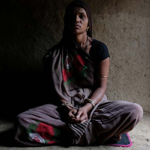 Shughan Chauhan, 22, poses for a portrait in her home in Madhya Pradesh, India. Shughan got married at the age of 12, today, 10 years later, she has 2 children: a 7-year-old son and a 5-year-old daughter. On April 18th, 2017, two men entered her home and raped her several times. After the incident happened, she told her mother first instead of her husband, that action became a huge problem with the women in the village who blamed her for what happened.  “This encourages them to do what they have been doing to us, because society blames us not them.” Explain Shughan.

In the provinces of India, in rural and urban areas, women who have been victims of sexual assault live out their lives, not only trying to cope with the aftermath of this traumatic experience but also with stigma, social judgment, and seclusion. India, according to the Thomson Reuters Foundation, is the most dangerous country in the world to be a woman. Every day hundreds of girls and woman are exposed to sexual violence, human trafficking and sexual and domestic enslavement. This remains not just a problem of gender inequality, but also as one of class, caste, and political and economic power. All these elements, together, speak to a threat that often brings silence and idleness, and unfortunately, makes seeking justice an endlessly painful, complicated path.