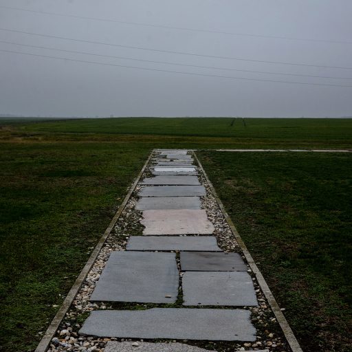 15.12.2020. Vukovar, Croatia. Mass grave Ovcara - Memorial home and grave site.