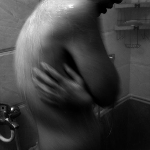 Sima takes a shower after each outing because of the horror of the COVID-19 virus, in Gilan Province, Iran, on November 12, 2020.
