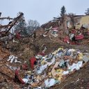 Photo by Eric Bouvet / VII. Destruction seen in Byshiv, Ukraine on April 1, 2022.