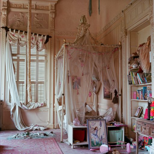 Scenes of damage and destruction in an aristocratic home in Gemmaizah, the Sursock Palace, which was continuously inhabited since it was built in the 1870s. Rooms of the palace and all the objects blown to pieces, portraits of Roderick Sursock and his daughter Ariana amidst ruins of their home. This blast affected people across the socio economic lines. Roderick said: “I will not properly repair the house, until the political system changes in Lebanon”.  Beirut, Lebanon. August 2020. © Rena Effendi.