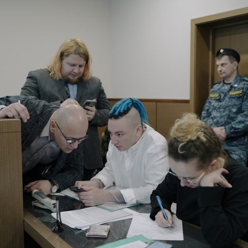 Jan Dvorkin faced a court trial on charges of "homosexual propaganda" after a report was filed by custody authorities. Jan, a public transgender non-binary figure and the director of a major initiative called "Center T," which provides assistance to transgender individuals, became the first LGBTQ+ activist in Russia to face such a trial. He was fined 100,000 rubles (approximately 1,150 euros). More significantly, he lost custody of his critically ill son, whom he had been caring for for six years since the age of five.

"I am married to a man, I have a child... I defend traditional values much more than these corrupt people in power who maintain mistresses," Jan stated.

It's worth noting that Center T has been labeled as a foreign agent, and in the end of 2023, the Supreme Court of Russia recognized the "international public LGBT movement" as extremist. ©Mary Gelman.
