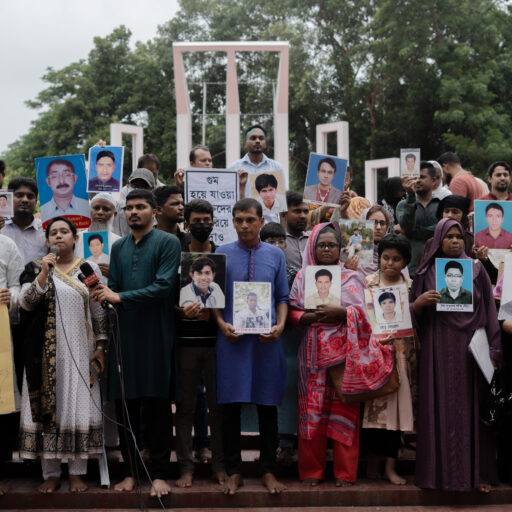 The Inquiry Commission on Enforced Disappearances has stated that a total of 1,913 complaints were submitted to the commission. After verification and review, 1,569 of these complaints were identified as cases of enforced disappearance under the defined criteria. Among them, 287 cases fall into the category of “missing and dead.” More than 350 people have never returned from enforced disappearance, and their families do not know whether they are alive or dead.
“The number could range from four to six thousand. When we make contact with some of the victims of enforced disappearance, we learn through them about other victims who have not contacted us—either because they do not know about us, or have moved to another country. There have been many individuals whom we reached out to ourselves, but were unwilling to speak on the record.” — Nabila Idris,commission meber of The Inquiry Commission on Enforced Disappearances.This photo was taken on august 11, 2024. © Mosfiqur Rahman Johan.