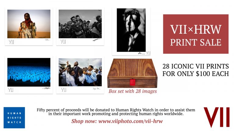 Due to overwhelming demand, we're extending our VIIxHRW print sale — 28 signed iconic VII prints are available for only $100 each!