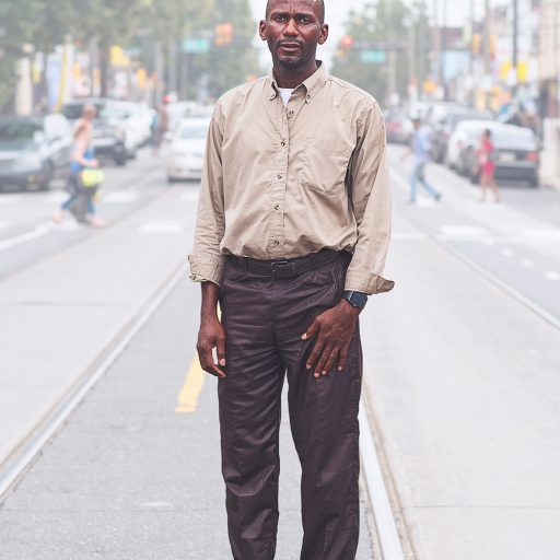 Photo by Ed Kashi / VII. Abu Bakar, originally from Sierra Leone, in Philadelphia, Pennsylvania on August 12, 2017. Abu was a former detainee at Elizabeth Detention Center, Bucks County Prison, Allentown Prison for 3 years and was part of a lawsuit against the Esmor Corporation, a private company that ran the immigrant detention facility at the time he was detained.
